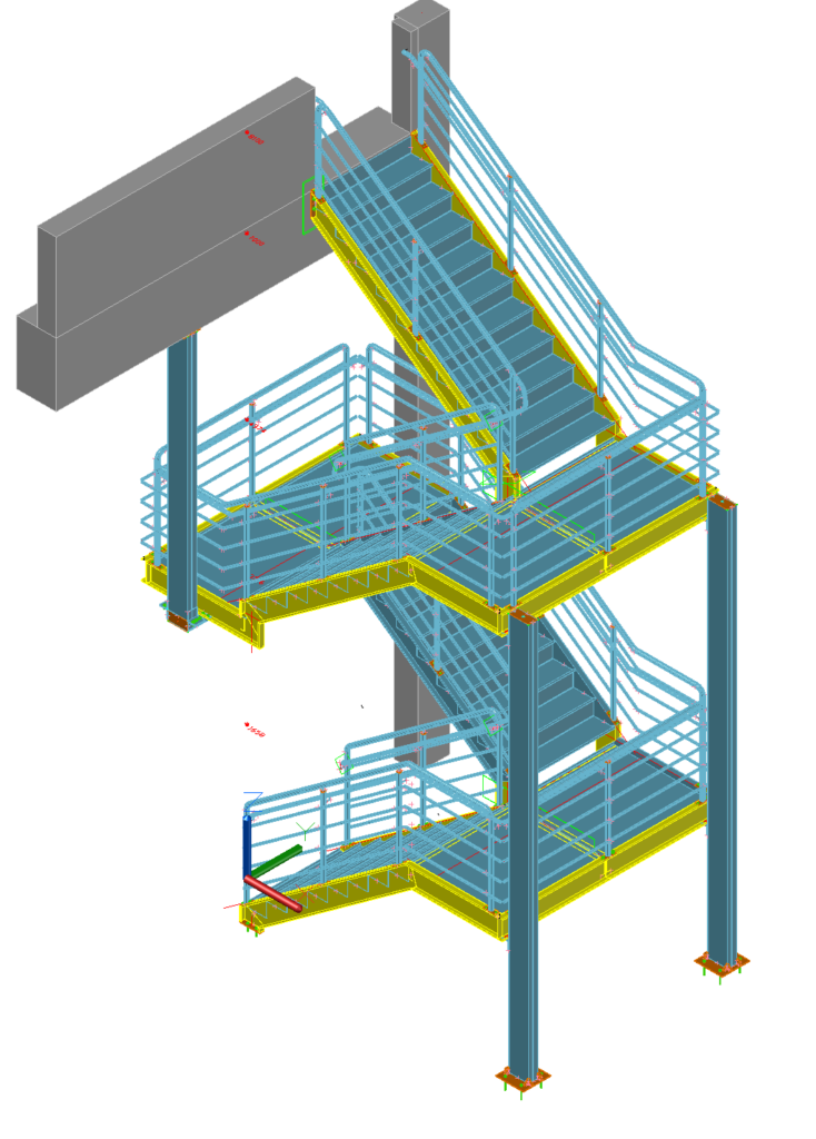 Projeto Bim Escada Industrial