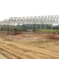 montagem do barracão